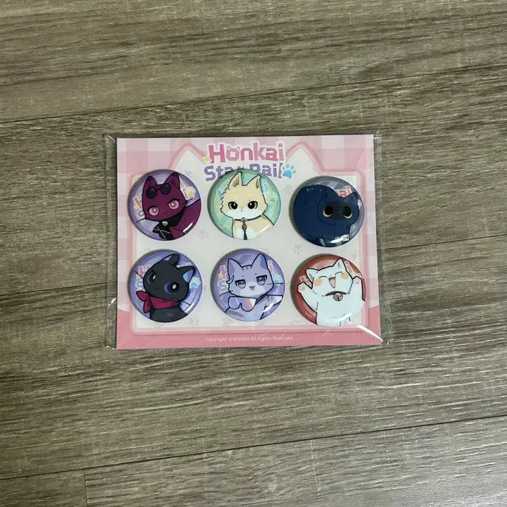 [BUNJANG] Honkai: Star Rail Cat Special Edition Can Badge - Jing Yuan, Blade, Kafka, Silver Wolf / 붕괴 스타레일 붕스타 고양이 특전 캔뱃지 경원 블레이드 카프카 은랑