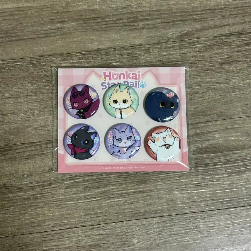 [BUNJANG] Honkai: Star Rail Cat Special Edition Can Badge - Jing Yuan, Blade, Kafka, Silver Wolf / 붕괴 스타레일 붕스타 고양이 특전 캔뱃지 경원 블레이드 카프카 은랑