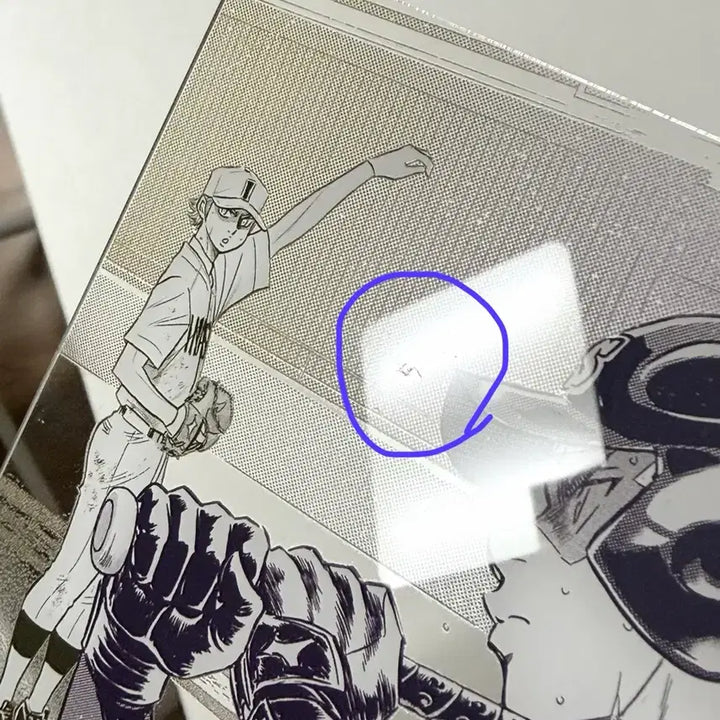 [BUNJANG] Diamond Ace Miyuki Kazuya Original Art Acrylic Card / 다이아몬드에이스 다이에이 미유키 카즈야 원화 아크릴카드