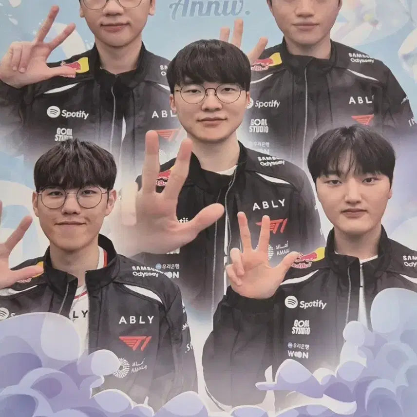 [BUNJANG] T1 Faker Base Camp 3rd Anniversary Poster / T1 티원 도오페페케 베이스캠프 3주년 포스터