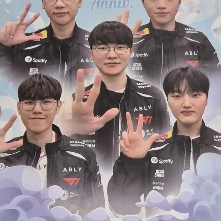 [BUNJANG] T1 Faker Base Camp 3rd Anniversary Poster / T1 티원 도오페페케 베이스캠프 3주년 포스터