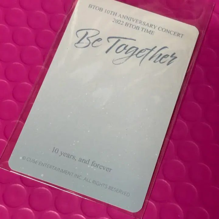 [BUNJANG] Lee Changsub BTOB 10th Anniversary Concert Melody Zone Photocard / 이창섭 비투비 10주년 콘서트 멜로디존 포카