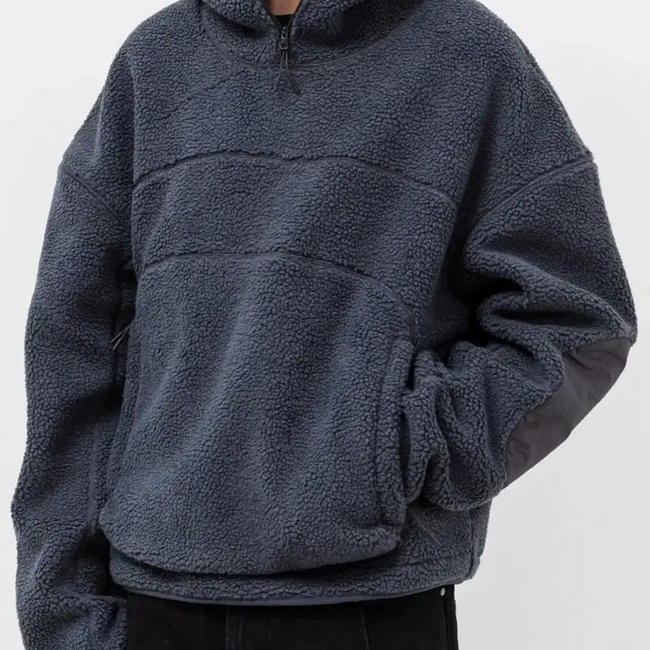 [BUNJANG] Entiers Studio Fleece V2 Charcoal / 엔타이어스튜디오 플리스 v2 차콜