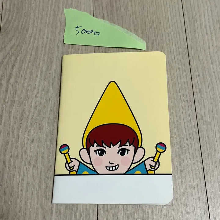 [BUNJANG] EXO Chanyeol Melody Fairy Notebook / (새제품)엑소 찬열 멜로디 페어리 노트