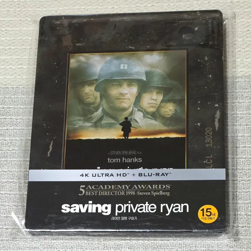 [SOLD OUT] 스필버그 라이언 일병 구하기 4K UHD 스틸북 블루레이