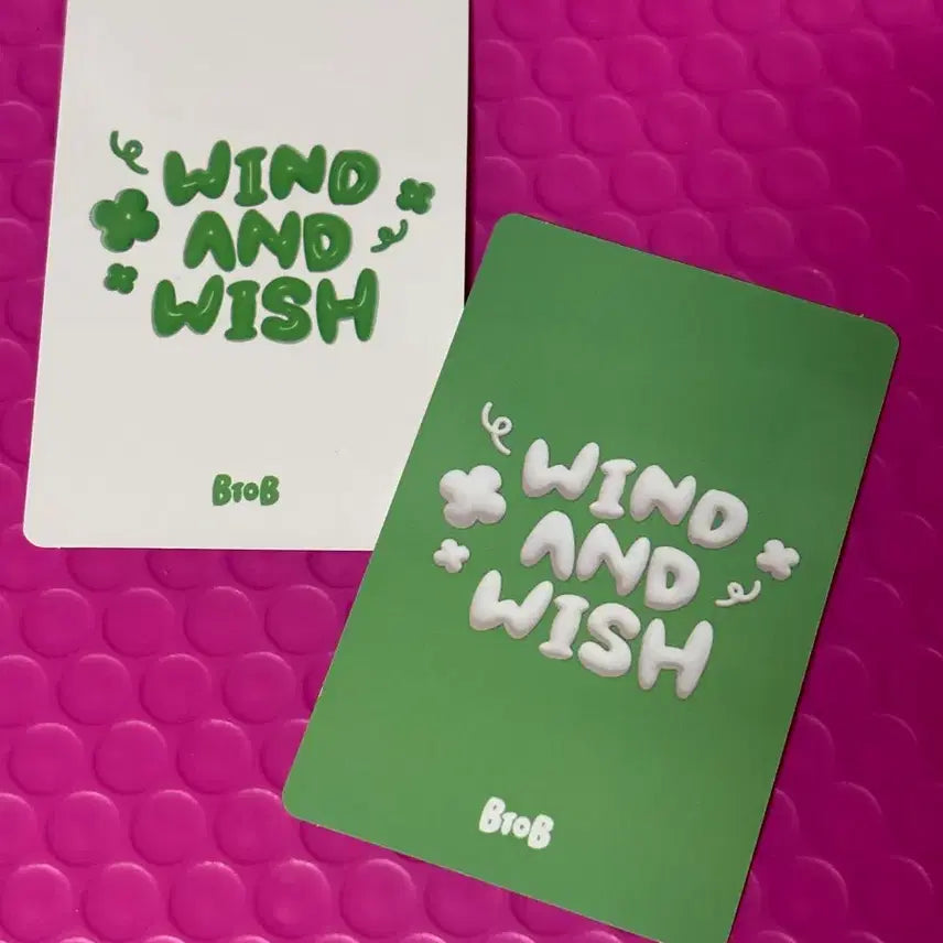 [BUNJANG] BTOB Eunkwang My Wish Popup Store Photocard Set A, B / 비투비 나의바람 팝업스토어 포카세트 A, B 서은광