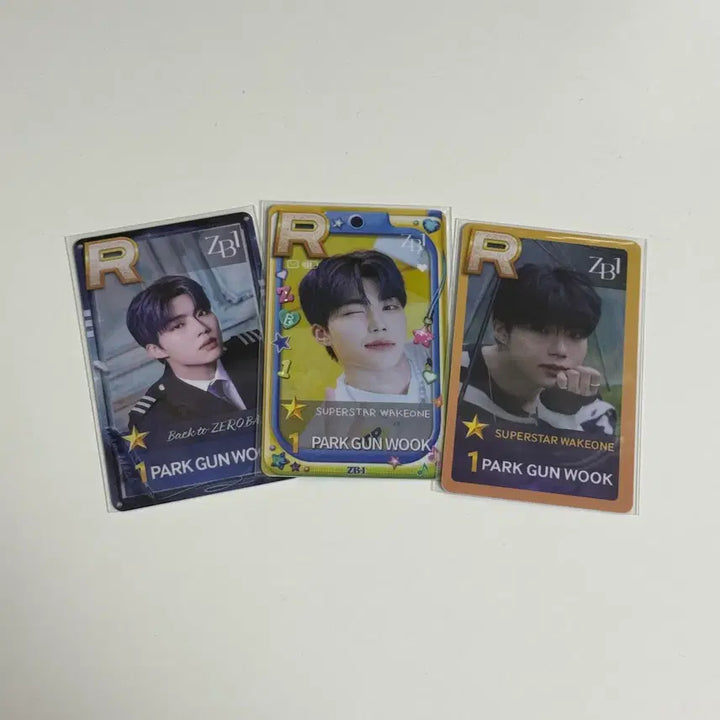 [BUNJANG] ZB1 Park Gunwook Superstar Photocard Bundle Set / 제베원 박건욱 슈퍼스타 포카 일괄 판매