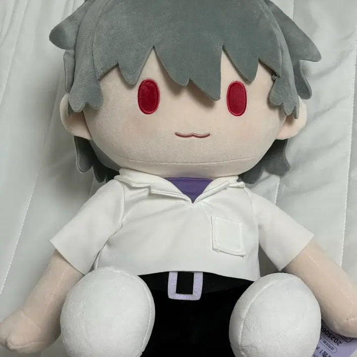 [BUNJANG] Evangelion Kaworu Nagisa Kuji D Prize Plush / 중국 에반게리온 쿠지 D상 카오루 인형