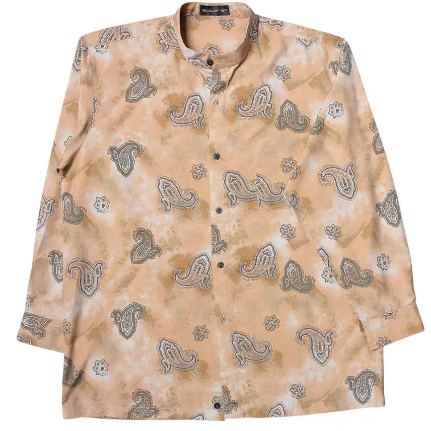 [BUNJANG] 95 Colorless Paisley Shirt Loose Fit / 95 칼라리스 페이즐리셔츠 루즈핏 139