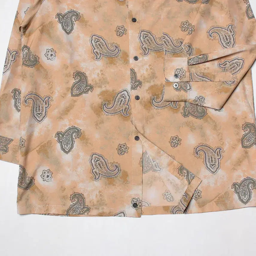 [BUNJANG] 95 Colorless Paisley Shirt Loose Fit / 95 칼라리스 페이즐리셔츠 루즈핏 139