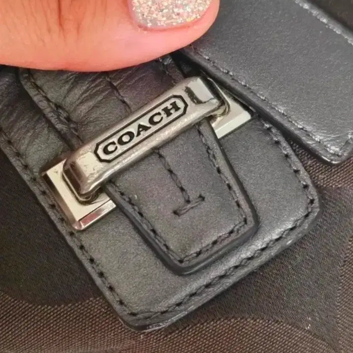 [BUNJANG] Coach Leather Handbag / 코치 가방