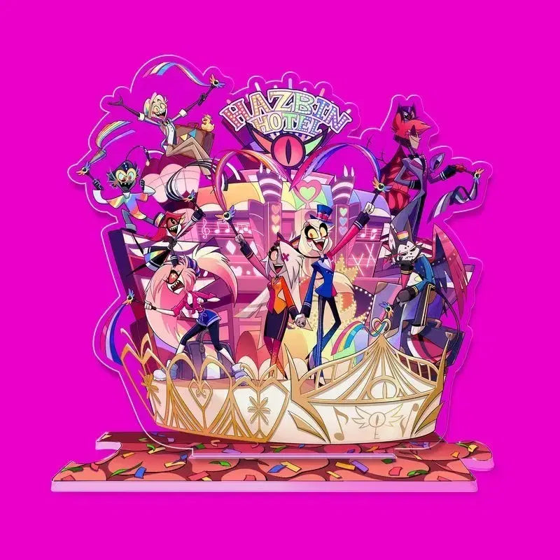 [BUNJANG] Hazbin Hotel Pride Acrylic Stand / 해즈빈 호텔 프라이드 아크릴 스탠드 공구