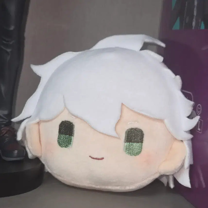 [BUNJANG] Super Danganronpa Nagito Komaeda Manju Mochi Plush Charm / 슈퍼 단간론파 코마에다 나기토 만쥬 모찌 누이 키링