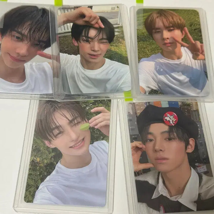 [BUNJANG] TWS Shin Yu Han Jin Kyung Min Ji Hoon Photocard Bundle / 투어스 신유 한진 경민 지훈 포카 양도 일괄양도 TWS 써머비트 신정환