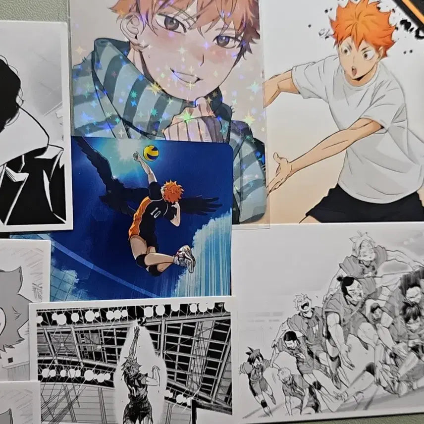 [BUNJANG] Haikyuu!! Shoyo Hinata Bundle Set: Acrylic Corotto, Photocard, Bocarca, and Chronicle Special Edition Postcard / 일괄)하이큐 히나타쇼요 아크릴코롯토&amp;포카/바보카&amp;특전엽서크로니클원화 급처