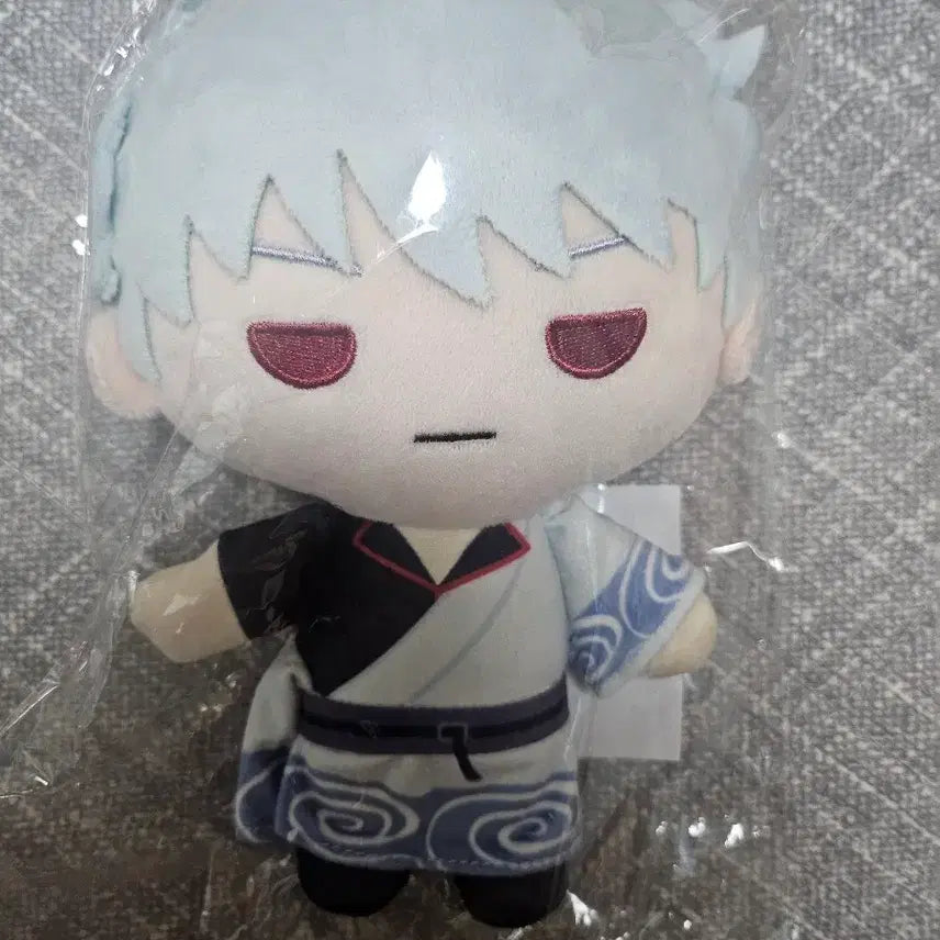 [BUNJANG] Gintama Gintoki Plush Toy / [은혼] 점프샵 긴토키 인형