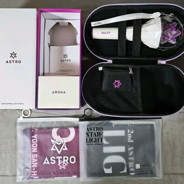 [BUNJANG] ASTRO Roboongie 2 Light Stick Slogan Set / 아스트로 astro 로봉이2 light stick slogan2