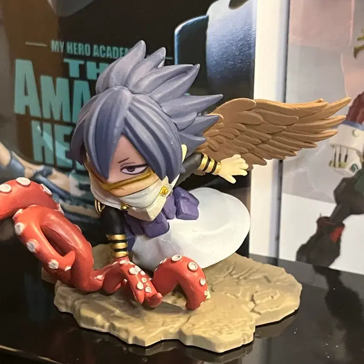 [BUNJANG] My Hero Academia Tamaki Amajiki Rement Random Mini Figure Bundle Set with Card Goods / 나히아 타마키 리멘트 랜덤 미니피규어 + 카드굿즈 일괄