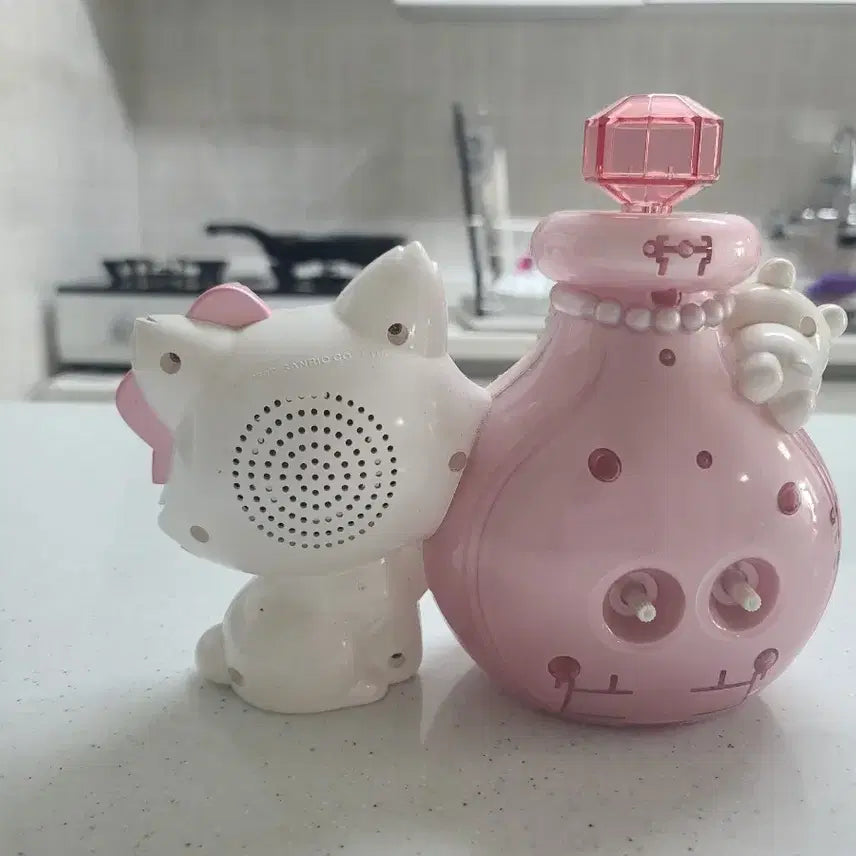 [BUNJANG] Classic Hello Kitty Pink Alarm Clock / 고전 헬로키티 핑크 알람 시계