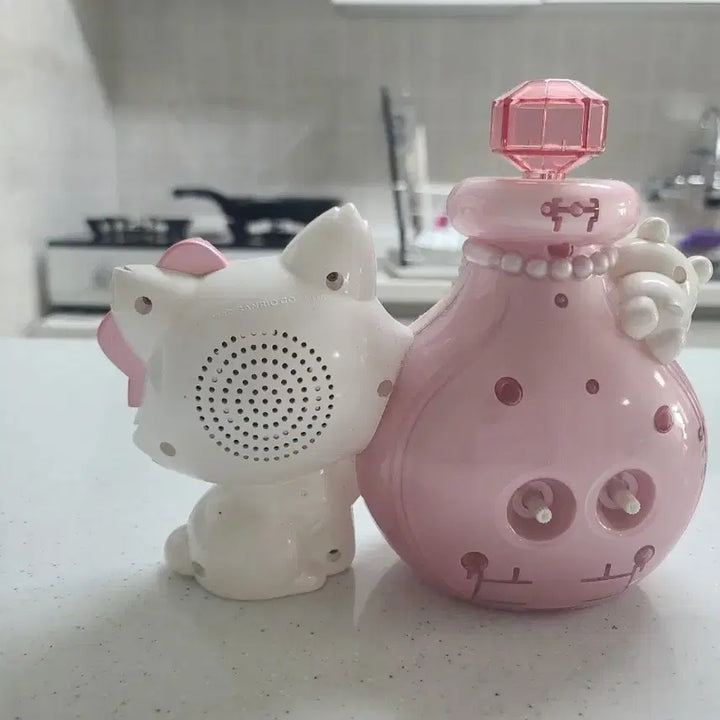 [BUNJANG] Classic Hello Kitty Pink Alarm Clock / 고전 헬로키티 핑크 알람 시계