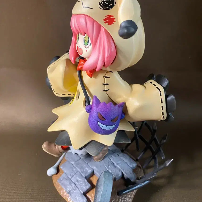 [BUNJANG] Spy x Family Anya Forger x Cubone Statue Figure / 스파이패밀리 아냐 포저x따라큐 스태츄 피규어 판매!