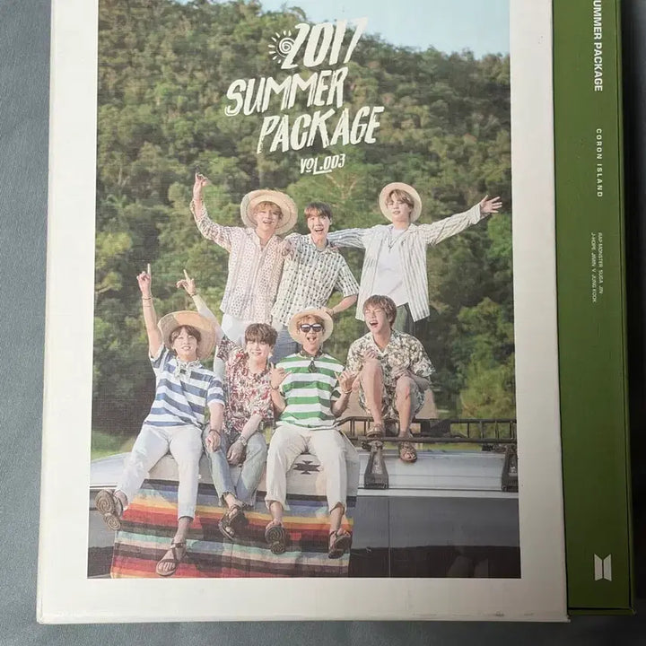 [BUNJANG] BTS 2017 Summer Package Photobook Photocard Hand Fan / 방탄소년단(BTS) 2017 summer pakage