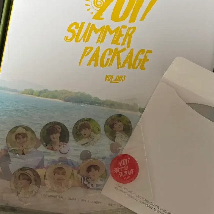 [BUNJANG] BTS 2017 Summer Package Photobook Photocard Hand Fan / 방탄소년단(BTS) 2017 summer pakage