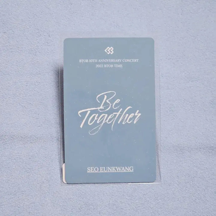 [BUNJANG] BTOB Seo Eunkwang 10th Anniversary Concert DVD Photocard / 비투비 서은광 10주년콘서트 DVD 서은광 포카