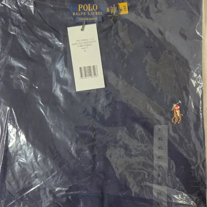 [BUNJANG] Polo Ralph Lauren Navy Pony Embroidery Short Sleeve T-Shirt XL / 폴로 랄프로렌 네이비 포니자수 반팔티 Xl