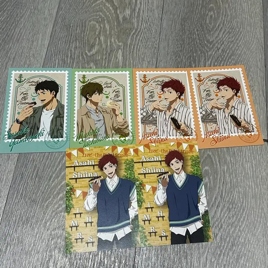 [BUNJANG] Free! Character Lucky Draw Bundle Set / 프리 free! 이름모를 특전들 일괄 급처