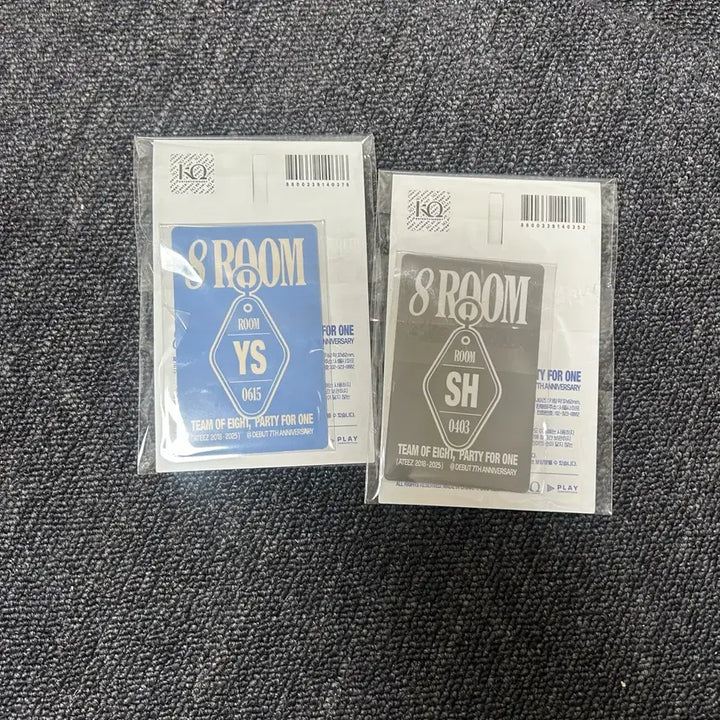 [BUNJANG] ATEEZ 8ROOM Keyring Yeosang Seonghwa Sealed / 에이티즈 8ROOM 키링 여상 성화 미개봉
