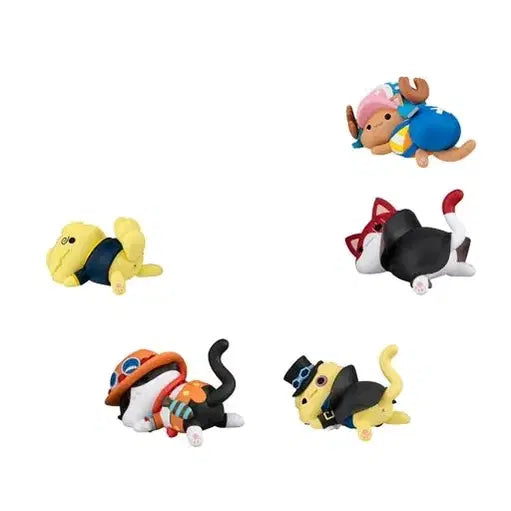 [BUNJANG] Megahouse One Piece Nyangpiece Chalsak Figure / 공구) 원피스 메가캣 냥피스 찰싹 피규어