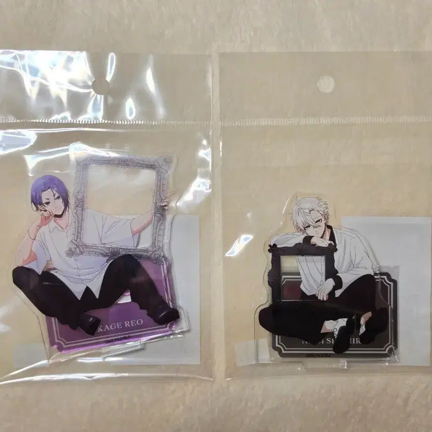 [BUNJANG] Blue Lock Acrylic Stand Set Nagi/Reo (Sealed) / 블루록 액자 아크릴 스탠드 나기 / 레오 미개봉 일괄 양도