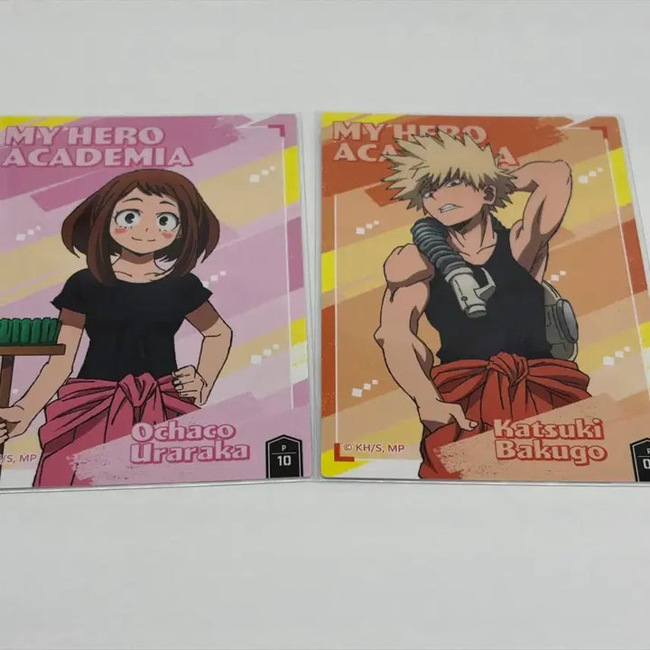 [BUNJANG] My Hero Academia Ochaco &amp; Bakugo Trading Cards / 나의 히어로 아카데미아 카드 우라라카 바쿠고