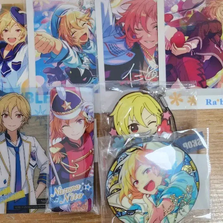 [BUNJANG] Ensemble Stars! Nitou Nazuna Pasa &amp; Keyring Bundle Set / 앙스타 앙상블스타즈 니토 나즈나 파샤 키링 일괄판매