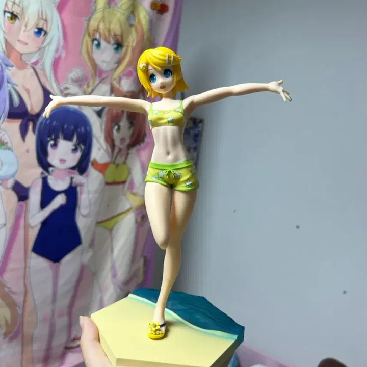 [BUNJANG] Kagamine Rin Swimsuit Figure Project Mirai / 화요일 까지 세일)카가미네 린 수영복 피규어 프로젝트 미라이 미소녀