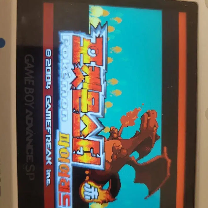 [BUNJANG] Game Boy Advance Pokemon FireRed Korean Version / gba 포켓몬 한글판 파이어레드