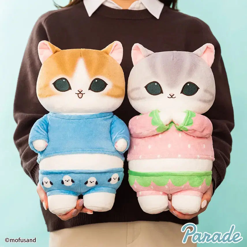 [SOLD OUT] 일본 한정 모프샌드 파자마냥 BIG 인형 모후산도 mofusand