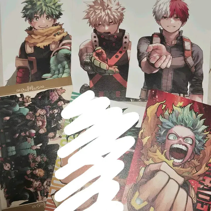 [BUNJANG] My Hero Academia Volume 42 Illustrated Postcard Bundle Set / 나히아 42권 엽서, 일러스트 엽서 일괄