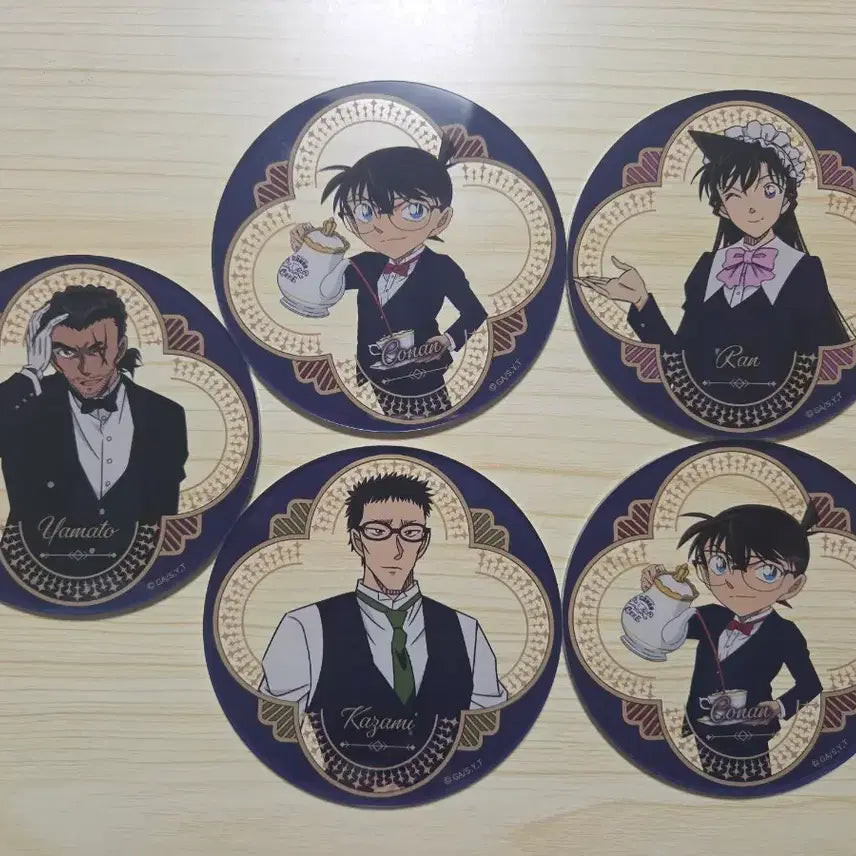 [BUNJANG] Detective Conan Collaboration Cafe Coaster / 명탐정코난 콜라보카페 티코스터