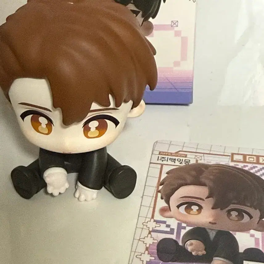 [BUNJANG] Gyoedamchulgeun (Ghost Tale Office) Minseong Moduanja Figure Full Box / 괴담출근 괴출 모두앉아 피규어 박민성 풀박스