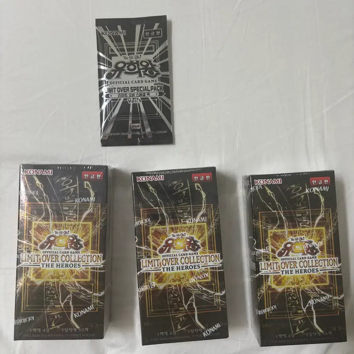 [BUNJANG] Yu-Gi-Oh! Limit Over Collection Korean Edition Sealed Booster Box / (미개봉) 유희왕 리미트 오버 컬렉션 한글판 (3개당 스페셜팩 1개)