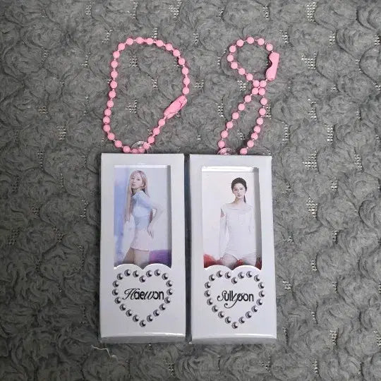 [BUNJANG] NMIXX Haewon Seolyoon Acrylic Miniature Keyring / 해원 설윤 - 엔믹스 md 아크릴 미니어쳐 키링