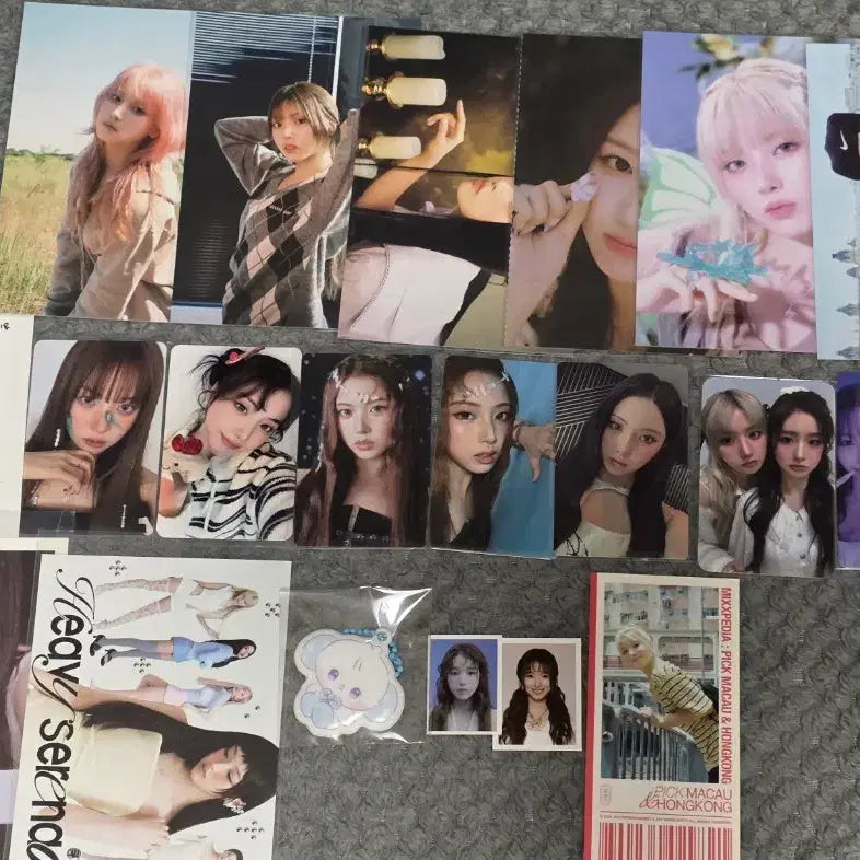 [BUNJANG] NMIXX Jiwoo Jjumong Bundle Set Photocard / 엔믹스 지우 포카 md 쮸멍 일괄