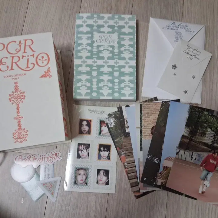 [BUNJANG] BOYNEXTDOOR Cool Book 2 Lucky Draw Photocard Holder Bundle Set / 보넥도 콜북2 풀구성+특전 판매