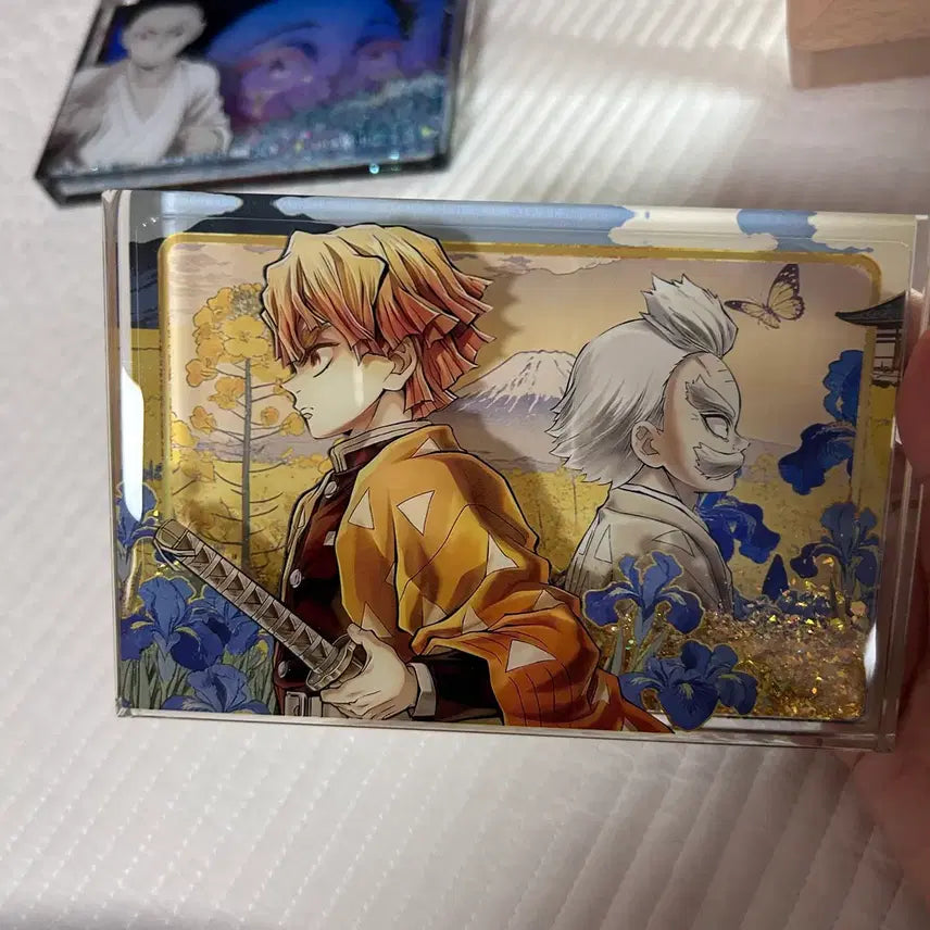 [BUNJANG] Demon Slayer Zenitsu Agatsuma Acrylic Standee / 귀멸의칼날 굿즈 아크릴수정제 젠이츠