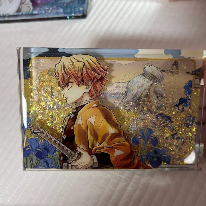 [BUNJANG] Demon Slayer Zenitsu Agatsuma Acrylic Standee / 귀멸의칼날 굿즈 아크릴수정제 젠이츠