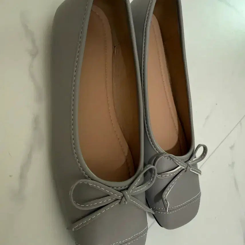[BUNJANG] SPUR Ribbon Flats 1.5cm / 스퍼 리본플랫슈즈 1.5cm 225