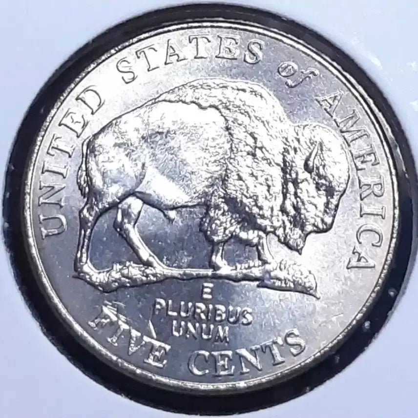 [BUNJANG] USA 2005 5 Cents Buffalo Nickel Uncirculated Coin / 미국 미사용 2005년 5센트.외국주화 주화 화폐 동전