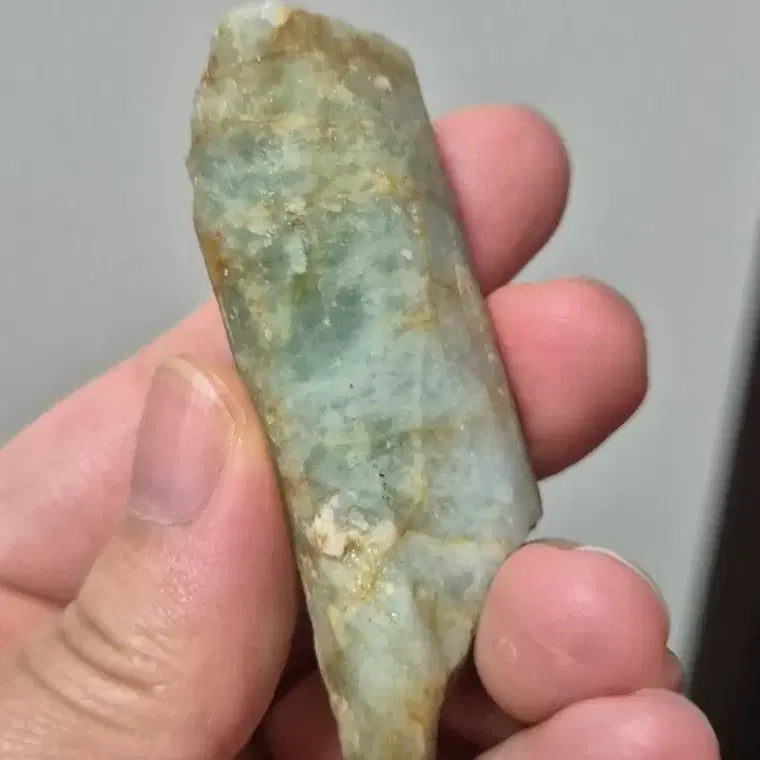 [BUNJANG] Madagascar Green Beryl Aquamarine Rough Mineral Specimen / 하루만 특가 희귀! 마다가스카르산 그린베릴 아쿠아마린 원석 광물 결정
